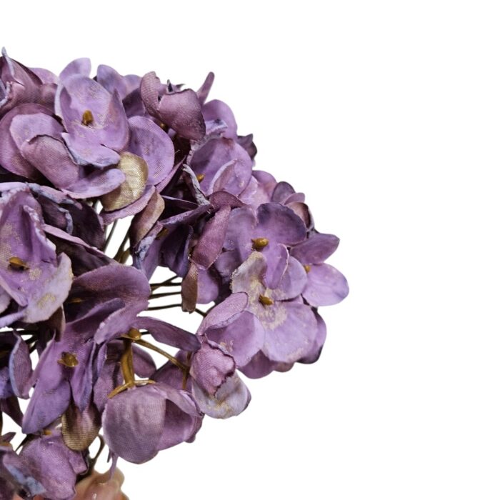 Hydrangea Plum Faux TRA1086 Close Up