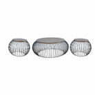 Iron Coffee Table Set of 3 KMF32069 Main