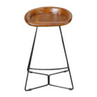 Iron Leather Bar Chair MCB1712