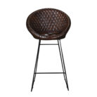 Iron Leather Bar Chair MCB1724