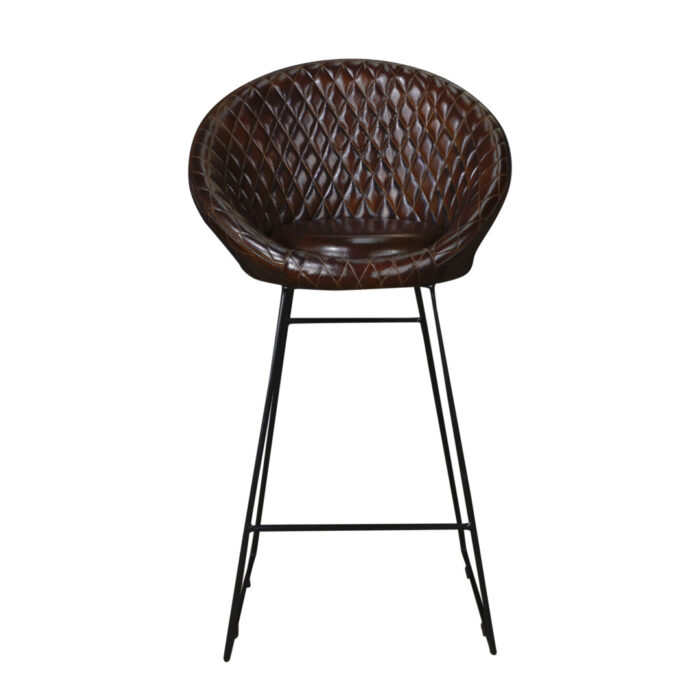 Iron Leather Bar Chair MCB1724 Iron Leather Bar Chair MCB1724