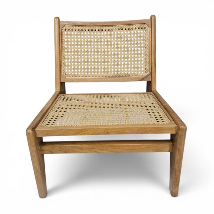 Jaxon Low Teak Chair RAH0400 Mainj Rattan Armchair