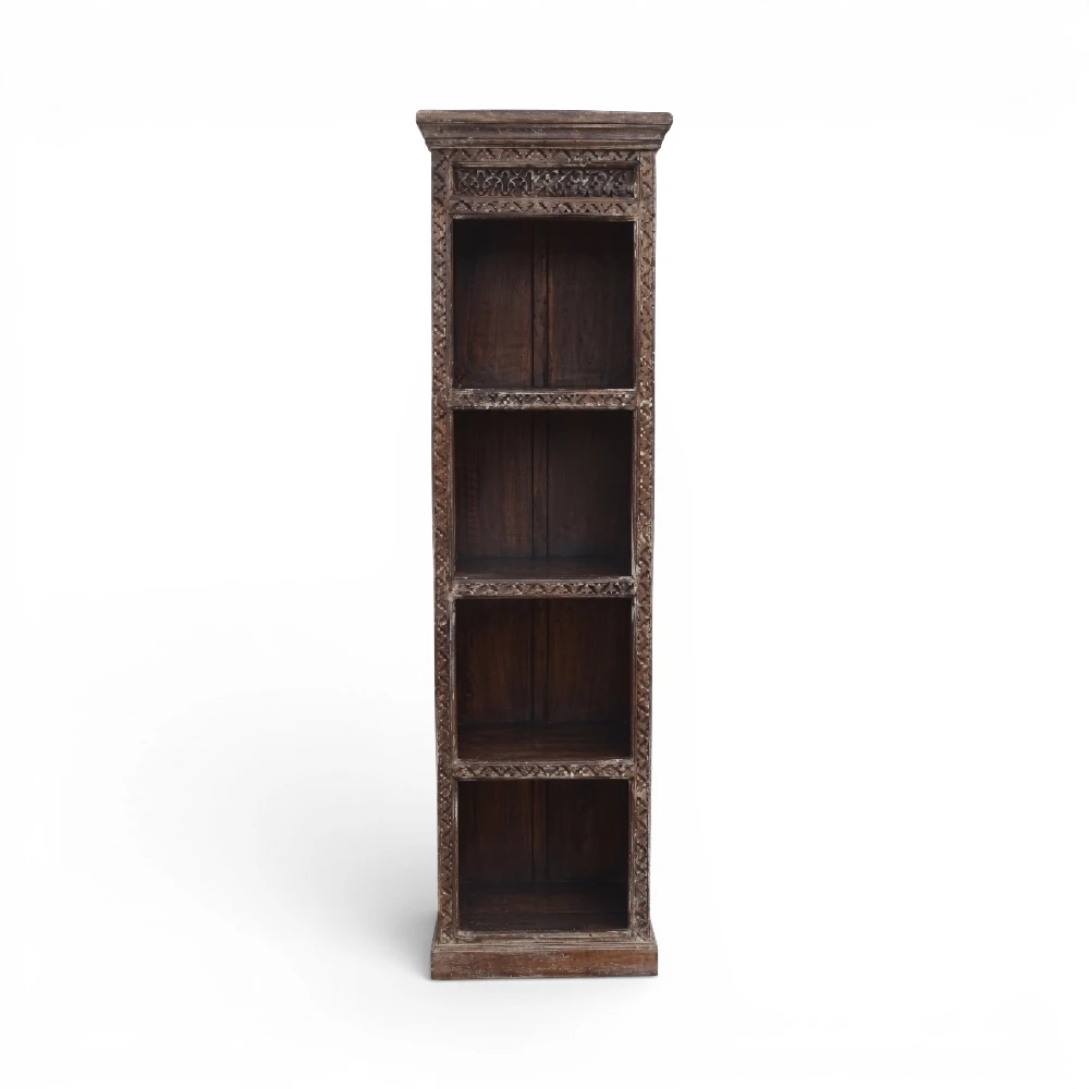 Mango Wood Compact Bookshelf