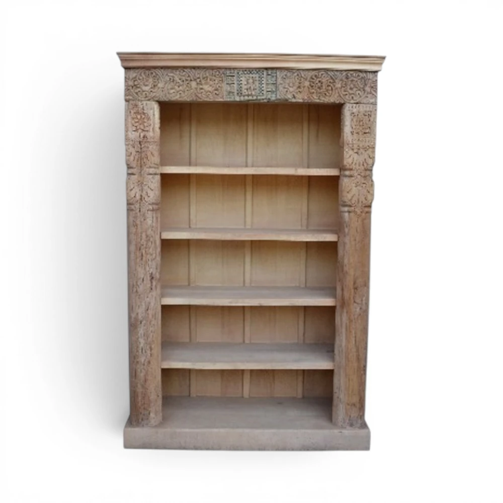 Mango Wood Bookshelf
