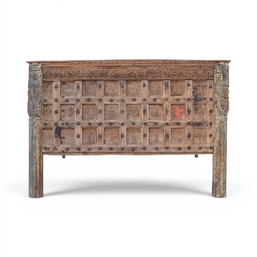 Mango Wood Headboard, Natural