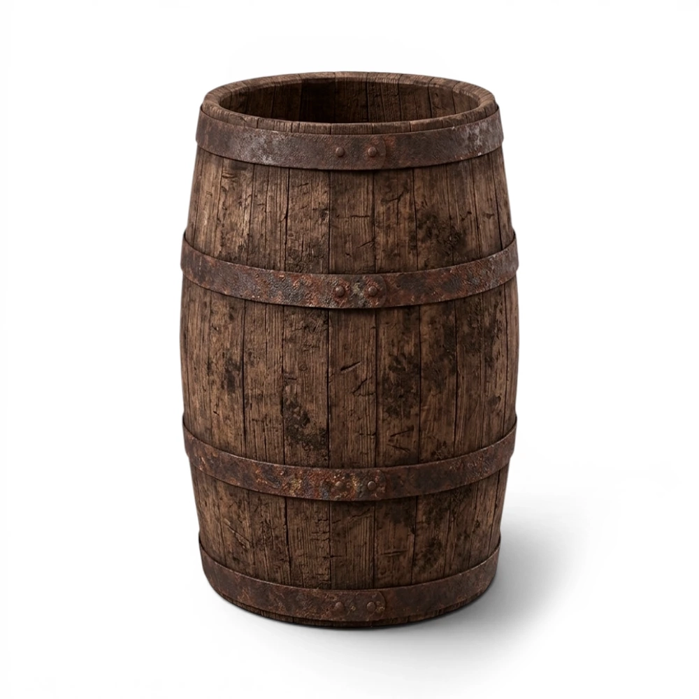 Mango Wood Barrel