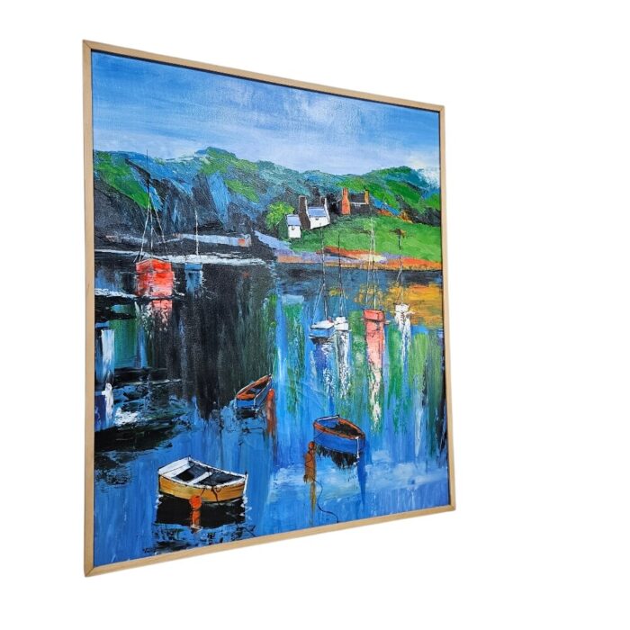 Lake Day Painting KRE3682 Side View