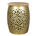 MCB7514 Iron Gold Side Table