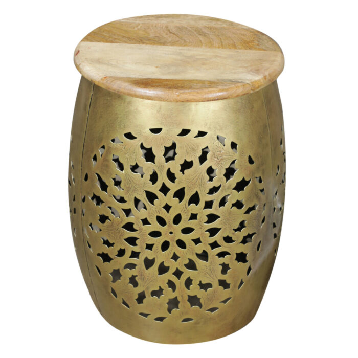 MCB7514 Iron Gold Side Table Main MCB7514 Iron Gold Side Table Main
