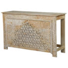 MCB8565 Carved ConsoleSideboard MCB8565 Full Side