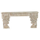 MCB8590 Carved Leg Console Table Front
