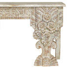 MCB8590 Carved Leg Console Table Front Close