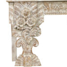 MCB8590 Carved Leg Console Table Front View Close