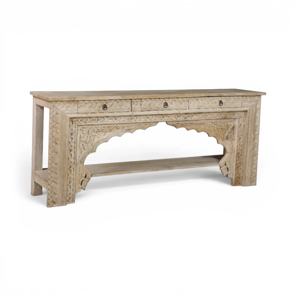 Scalloped Console