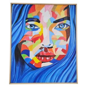 Modern Pop-Art Face Painting
