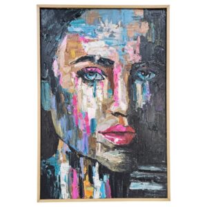 Modern Abstract Face Painting