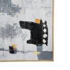 Modern grey Painting KRE3684 Close Bottom