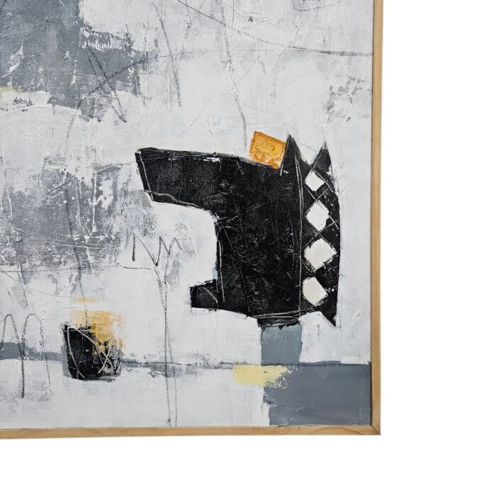 Modern grey Painting KRE3684 Close Bottom Modern grey Painting KRE3684 Close Bottom