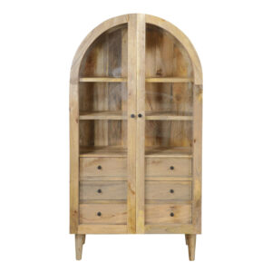 Aura Arched Glass Display Cabinet