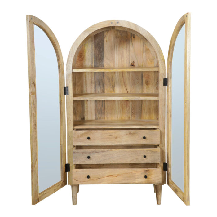 Natural Display Cabinet MCB9227 Full Open Natural Display Cabinet MCB9227 Full Open