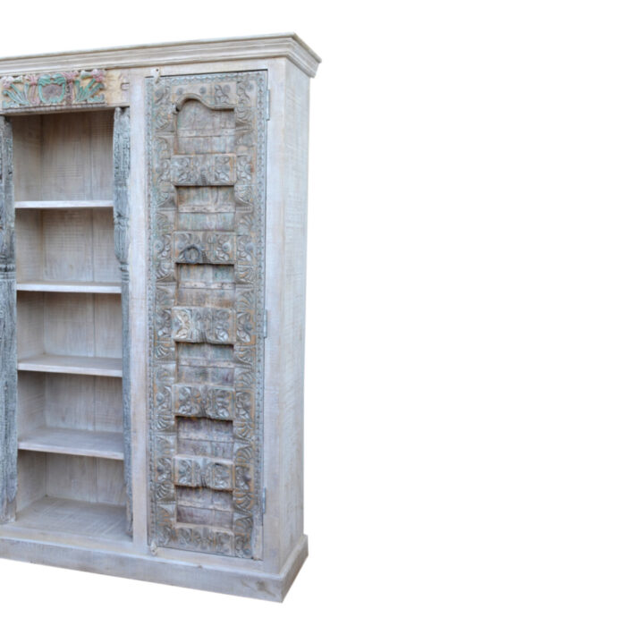 Old Door BookshelfDisplay Unit KMF17165 Close Side