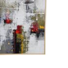Red Detail Painting KRE3676 Close Bottom