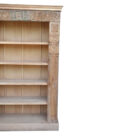 Rustic Carved Bookshelf KMF17160 Close Up