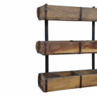 Rustic Shelf Wall Hanging KMH9118 Main Close Up View
