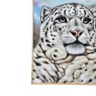Snow Leopard Painting KRE3678 Close Up