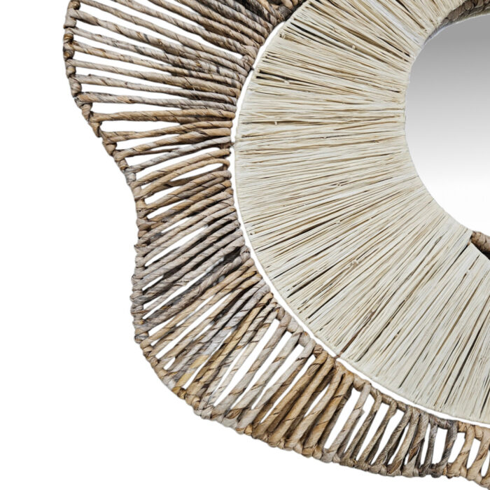 Swirl B Bark Mirror PLR Close Up