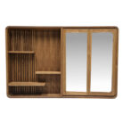 Wall Bar Mirror Teak HSB0205