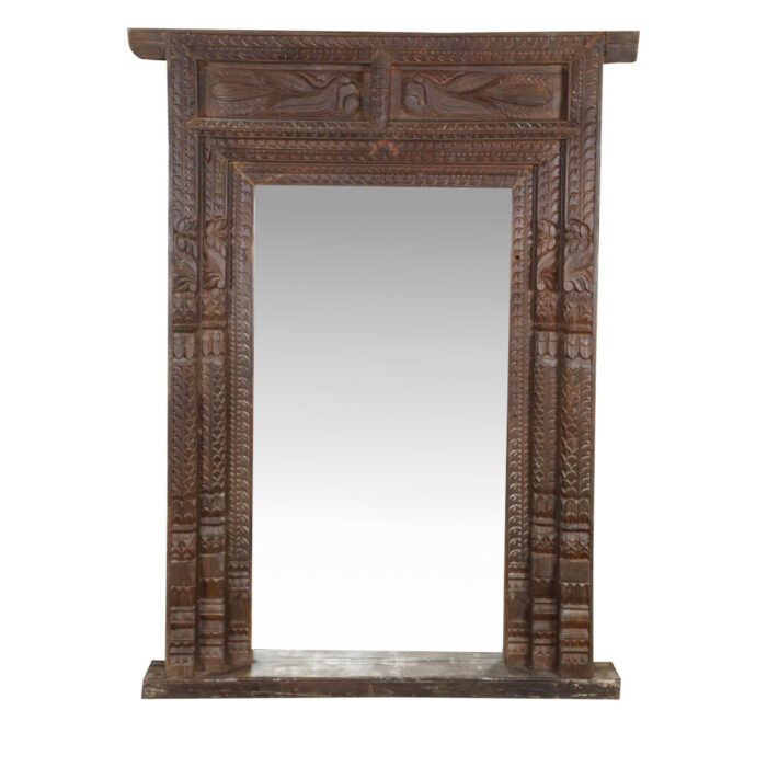 Wall Mirror Wooden Frame MCB9008 Front Wall Mirror Wooden Frame MCB9008 Front