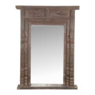 Wall Mirror Wooden Frame MCB9008 Front View
