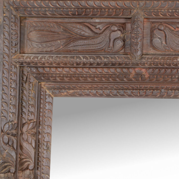 Wall Mirror Wooden Frame MCB9008 Main Close Up Wall Mirror Wooden Frame MCB9008 Main Close Up