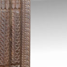 Wall Mirror Wooden Frame MCB9008 Main Close Up View