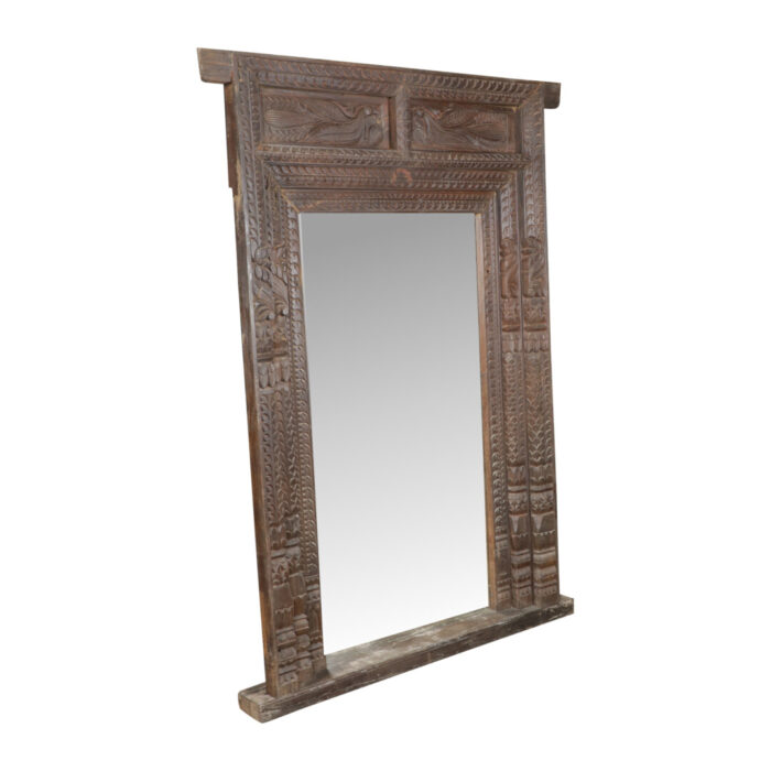 Wall Mirror Wooden Frame MCB9008 Main Side Full Wall Mirror Wooden Frame MCB9008 Main Side Full