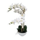 White Faux Orchid TRA0168 Main