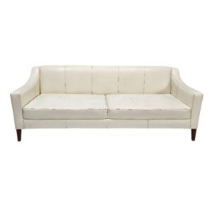 Aldrich Leather 3 Seater Sofa