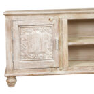 White Wash Tv Entertainment Unit