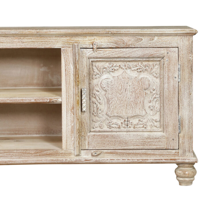 White Wash Tv Entertainment Unit MCB4512 Close View White Wash Tv Entertainment Unit MCB4512 Close View
