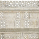 White Washed Display Shelf MCB8555 Close View