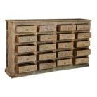 Wooden Carved Chest Of Drawers MCB4030 Open
