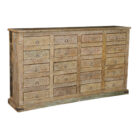 Wooden Carved Chest Of Drawers MCB4030 Side