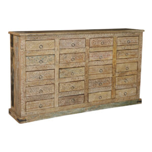 Multi-Colour 20-Drawer Chest