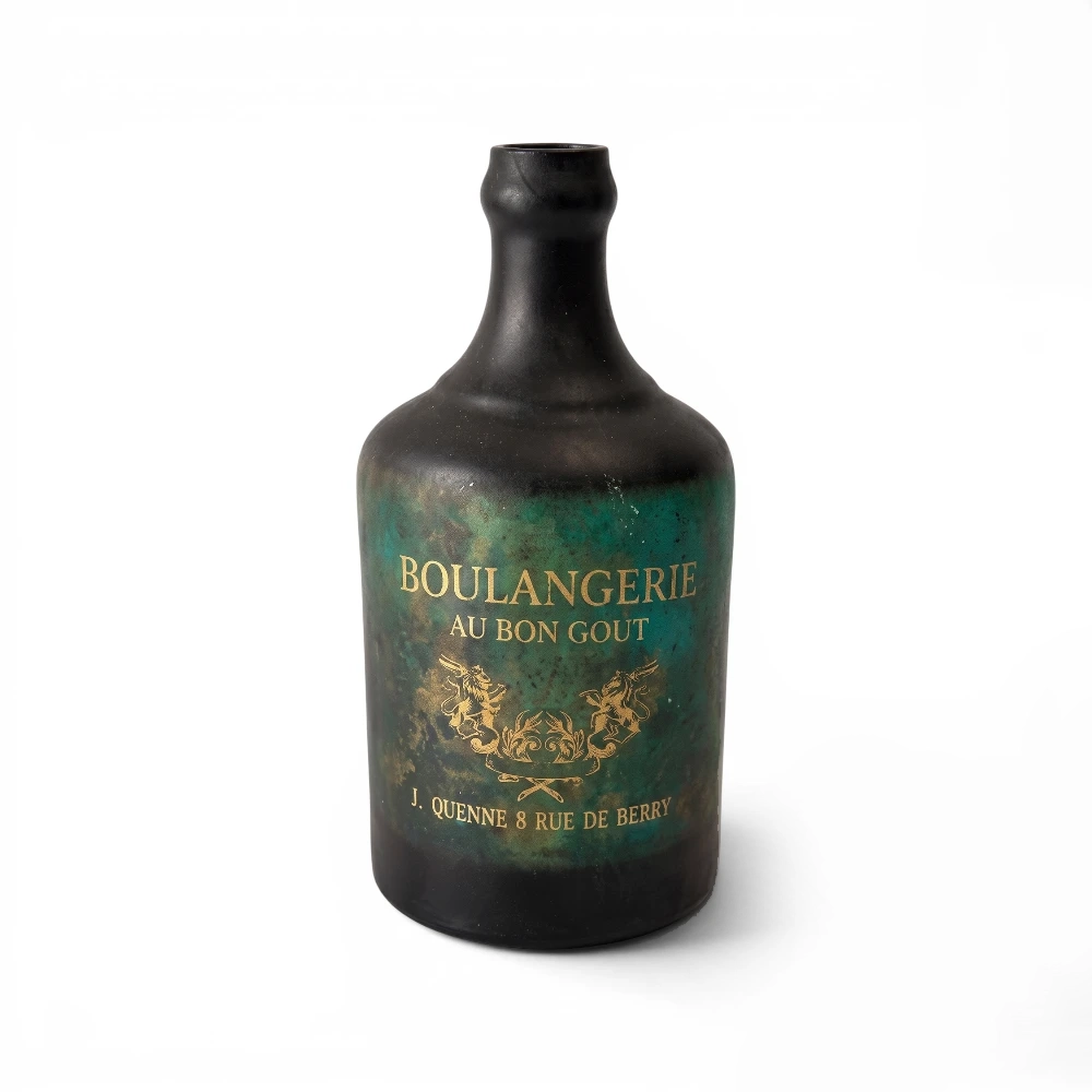 Boulangerie Glass Vase