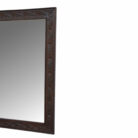 BED SET BROOKLYN 5PCS KMF12085 Pedestal Mirror CLose Up