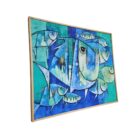 Blues Fish Painting