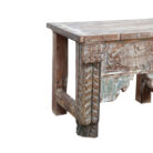 Carved Kiah Side Table KMF32128 Side Close