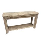 Carved Wooden Console Table MCB8630 Side