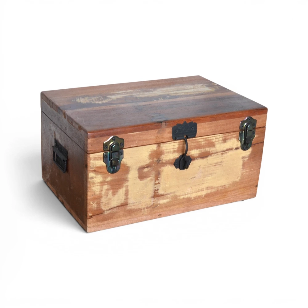 Mango Wood Painted Deco Box